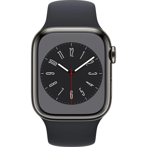 Apple Watch Series 8 Cellular 41mm ocel - Chytré hodinky - Obrázek 02VF100501