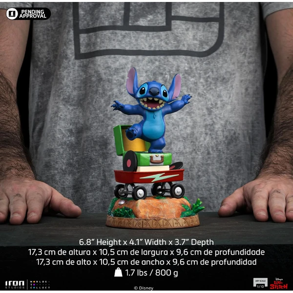 Soška Iron Studios Art Scale 1/10 Disney Classics - Stitch Sneak - Sochy a sošky - Obrázek 02YK000K01