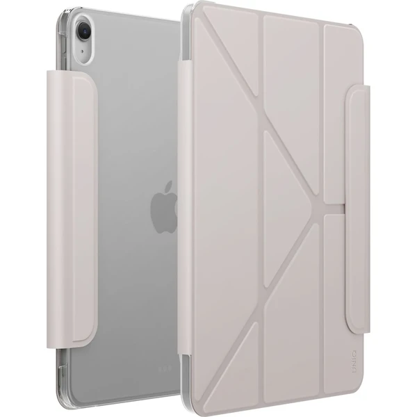 UNIQ Camden Lite s pouzdrem pro Apple Pencil iPad 11" (2025)/iPad 10,9" (2022) béžové