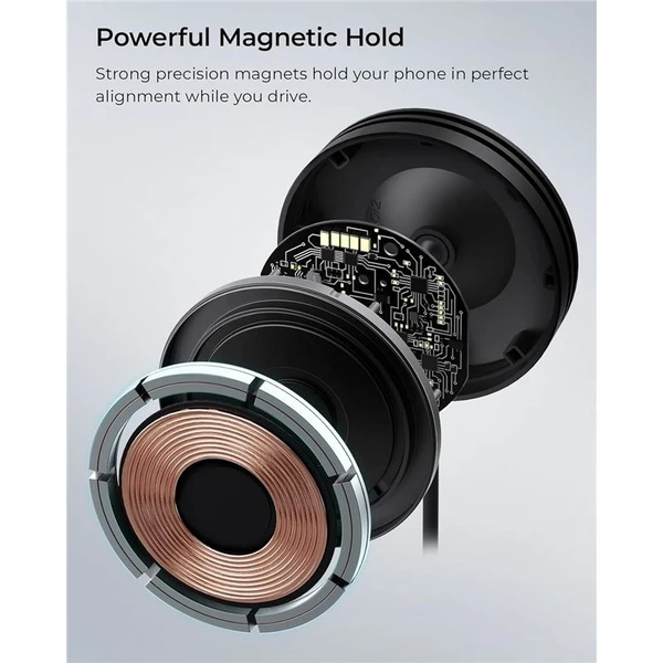 iOttie Velox MagSafe Qi2 Wireless Dash & Windshield Mount držák do auta černý - Držáky - Obrázek 02a714c650244a028f965cbd88314b7d