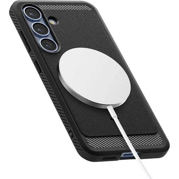 Spigen Rugged Armor MagSafe kryt Samsung Galaxy S25 matně černý - Pouzdra - Obrázek 02d7d2584c734feda777de70dccfa43b