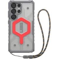 UAG Pathfinder Clear w/Magnet kryt Samsung Galaxy S25 Ultra červený - Pouzdra