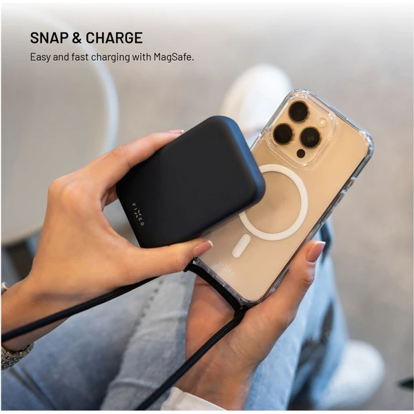 FIXED MagPure Neck kryt s černou šňůrkou na krk pro Apple iPhone Air - Pouzdra - Obrázek 02e22381fa64418cac87025e748a8f51