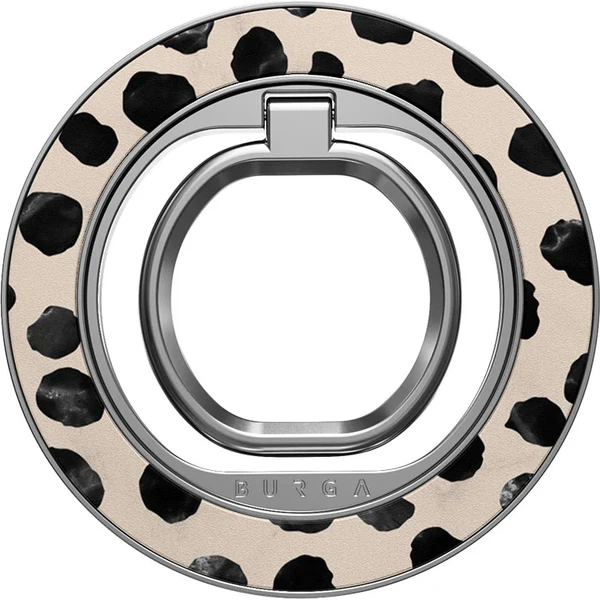 Burga Magnetic Ring držák Almond Latte stříbrný