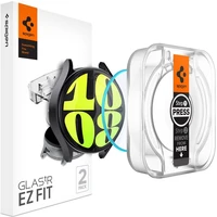 Spigen Glass tR EZ Fit sklo Samsung Galaxy Watch7 (44mm) čiré (2 ks) - Ochranné folie a skla