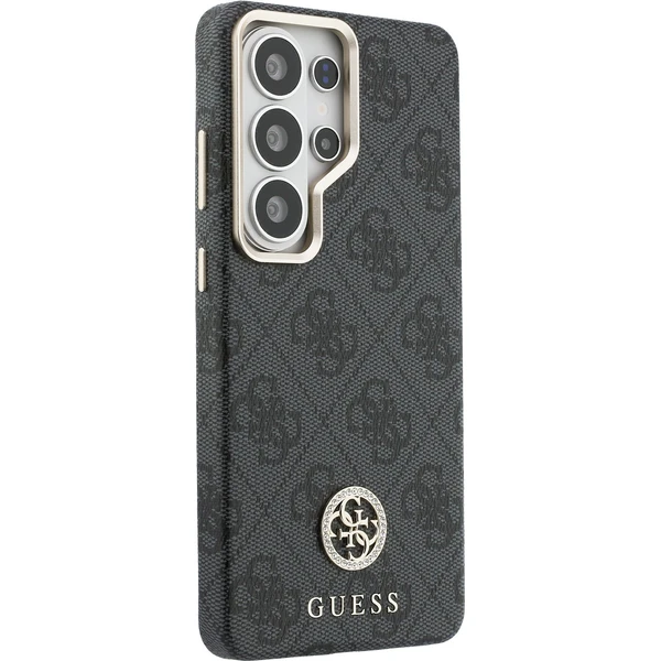 Guess PU Leather 4G Strass Logo Gold Frame Magnetic kryt Samsung Galaxy S26 Ultra černý - Pouzdra - Obrázek 0344f95b05eb4ecf903617a353a65711