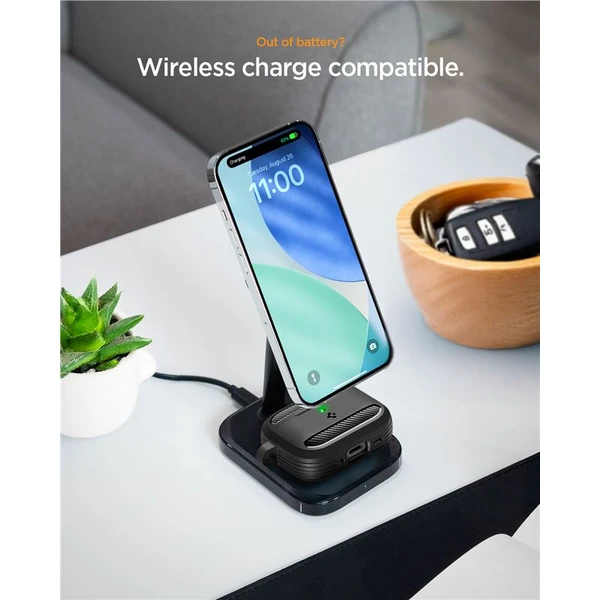 Spigen Rugged Armor pouzdro AirPods Pro 3 matte black - Pouzdra - Obrázek 03592d16dff04e4baf657ecfd4862bfb