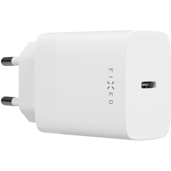 FIXED USB-C PD síťová nabíječka, 30W, bílá - Nabíječky - Obrázek 035aebd1478241f79d102f3a95777673