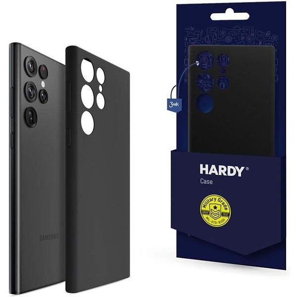 3mk Hardy Silicone MagCase kryt Samsung Galaxy S24 Ultra černý