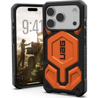 UAG Monarch Pro MagSafe Kevlar kryt iPhone 17 Pro Max oranžový - Pouzdra
