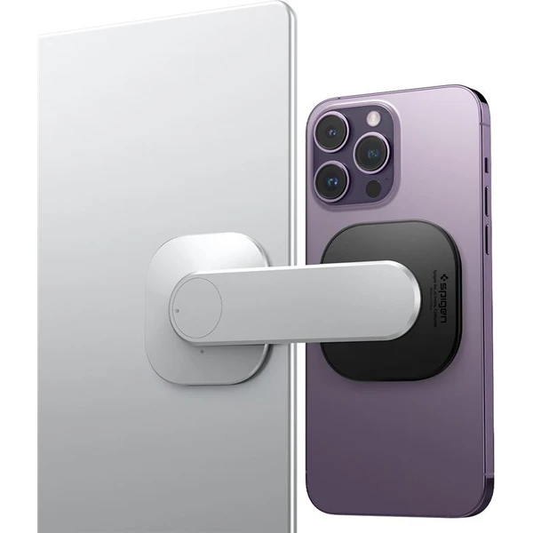 Spigen OneTap Monitor/Laptop Mount S312 nalepovací MagSafe držák stříbrný - Držáky - Obrázek 037bc8f66d994060b03ac59067789998