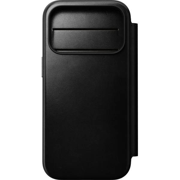 Nomad Modern Leather Folio (Horween) MagSafe kožené pouzdro iPhone 17 Pro/18 Pro Black - Pouzdra - Obrázek 03833e13959f44309e6f5bc36cf51570