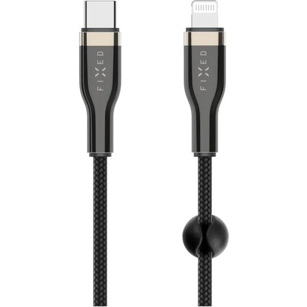 FIXED USB-C/Lightning napájecí kabel 60W 0,5m černý - Kabely a redukce - Obrázek 0389202cb1cb4d6abe90a08ce601dabe