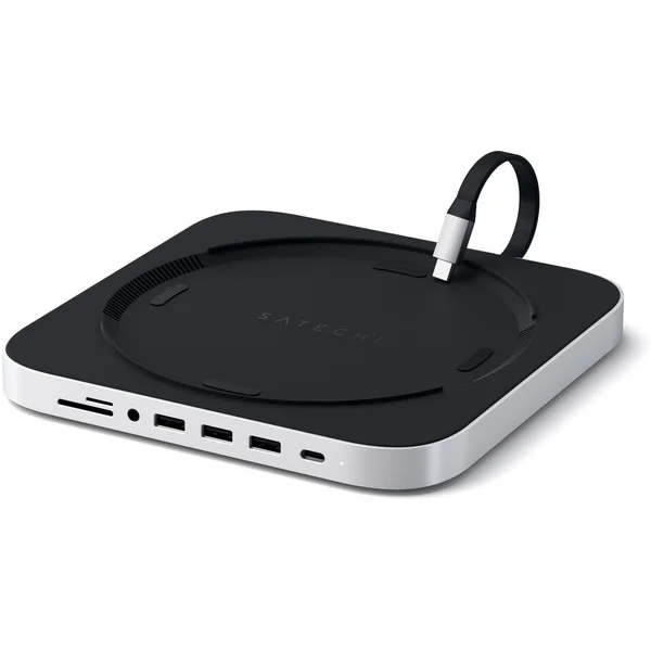 Satechi Aluminium Type-C Stand and Hub pro Mac mini stříbrný - USB huby - Obrázek 03CT000501