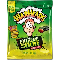 Kyselé cucací bonbony Warheads - Ovocné příchutě 28 g - Cukrovinky