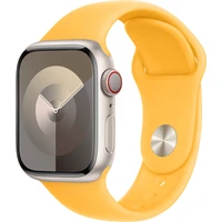 Apple Watch sportovní řemínek 41mm paprskově žlutý S/M - Řemínky