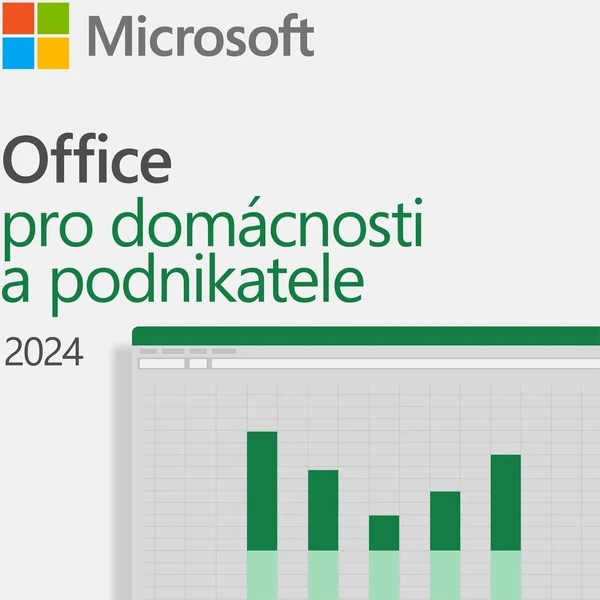 Microsoft Office 2024 pro domácnosti a podnikatele CZ elektronická licence - Software elektronické licence - Hlavní obrázek