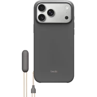 Apple Beats kryt se stojánkem na iPhone 17 Pro Max s MagSafe granitově šedý - Pouzdra