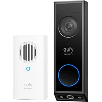 Anker eufy E340 videozvonek s interní vyzváněcí jednotkou, 2K černý - Chytré zvonky