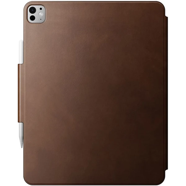 Nomad Leather Folio pouzdro pro iPad Pro 13" (M4/M5) hnědé - Pouzdra - Obrázek 03b8f5301b204375ac62ed683458e5de