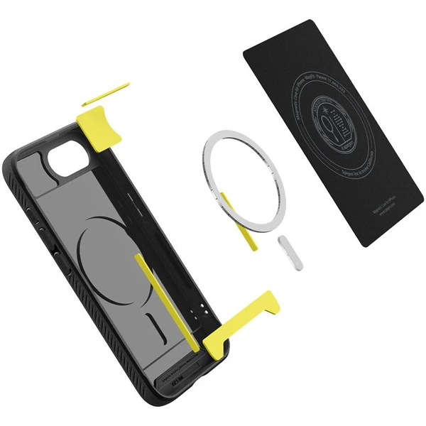 Spigen Rugged Armor MagSafe kryt iPhone 17e/16e matně černý - Pouzdra - Obrázek 03b9d1bb755641158d852301fe142d70