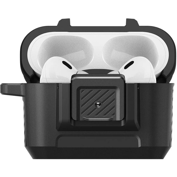 Spigen Lock Fit odolné pouzdro Apple AirPods Pro 2 Gen. matně černé - Pouzdra - Obrázek 0405000J01