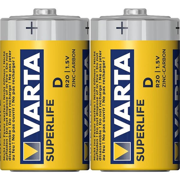 Varta R20/2P SuperLife - 409693,00