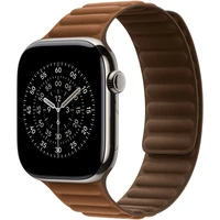 Apple Watch 49/46/45/44mm karamelový magnetický tah M/L - Řemínky