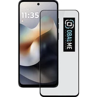 OBAL:ME 5D Tvrzené Sklo pro Motorola G56 černé - Ochranné folie a skla