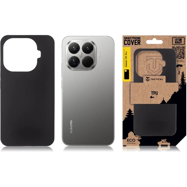 Tactical TPU kryt Xiaomi 15T Pro černý - Pouzdra - Obrázek 043e950c32304638a0f17b5027106111