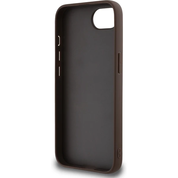 Guess PU 4G Metal Logo kryt iPhone 17e/16e hnědý - Pouzdra - Obrázek 044ce5313f0748279d7c4563b40a6cc0