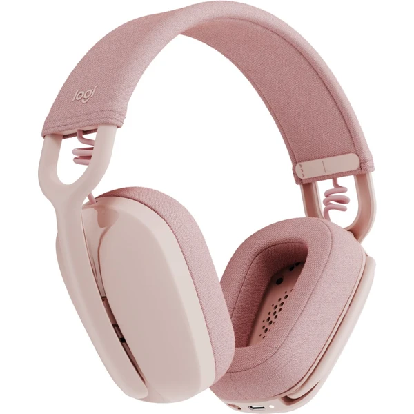Logitech Zone Vibe 100 bezdrátová sluchátka růžové - Sluchátka - Obrázek 045M100501