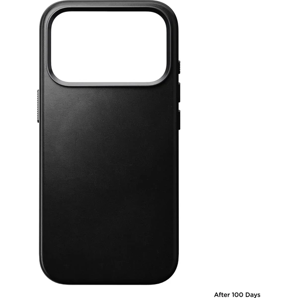 Nomad Traditional Leather (Horween) MagSafe kožený kryt iPhone 18 Pro Black - Pouzdra - Obrázek 047a6f74dae14633ad878e045ed04b42