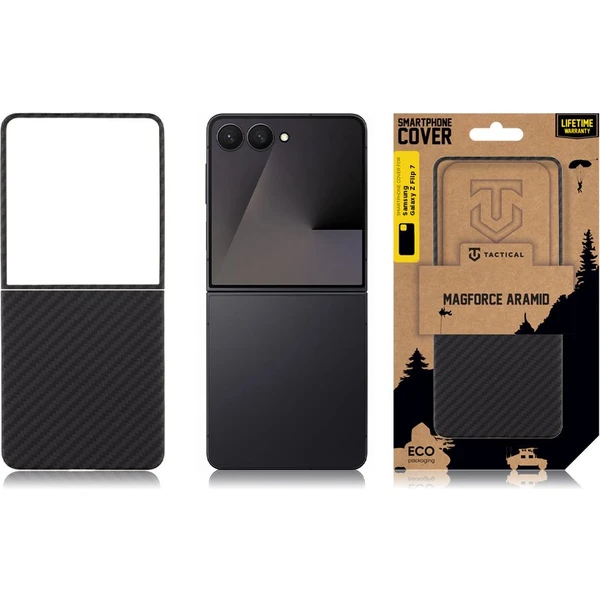 Tactical MagForce Aramid kryt Samsung Galaxy Z Flip 7 černý - Pouzdra - Obrázek 047c917c903a4231b642d7ec839186a0