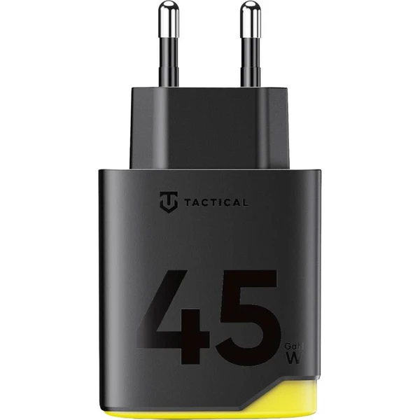 Tactical Minimi GaN 45W nabíjecí adaptér (2xUSB-C) černý - Nabíječky - Obrázek 0487240f080148b4996e3fdbb01a2046