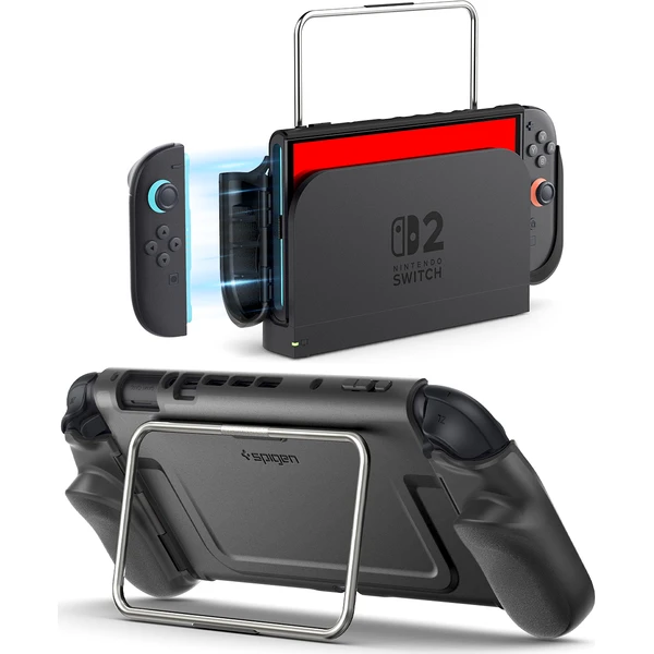 Spigen Dual Grip Pro pouzdro Nintendo Switch 2 černé - Pouzdra - Obrázek 0490415cc1c4451683f95d12ef44f3e0