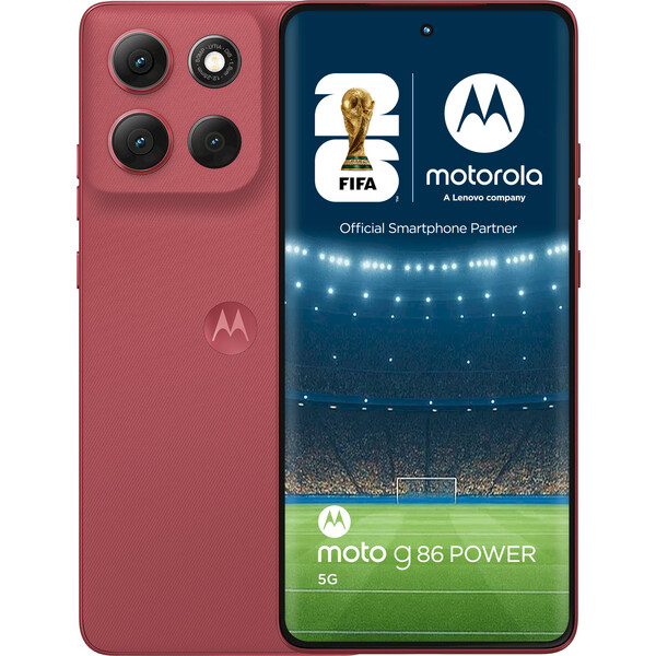 Motorola Moto G86 Power 5G 12GB/256GB červený