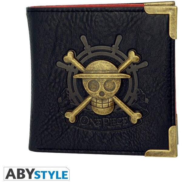Peněženka One Piece - Skull Černá/červená