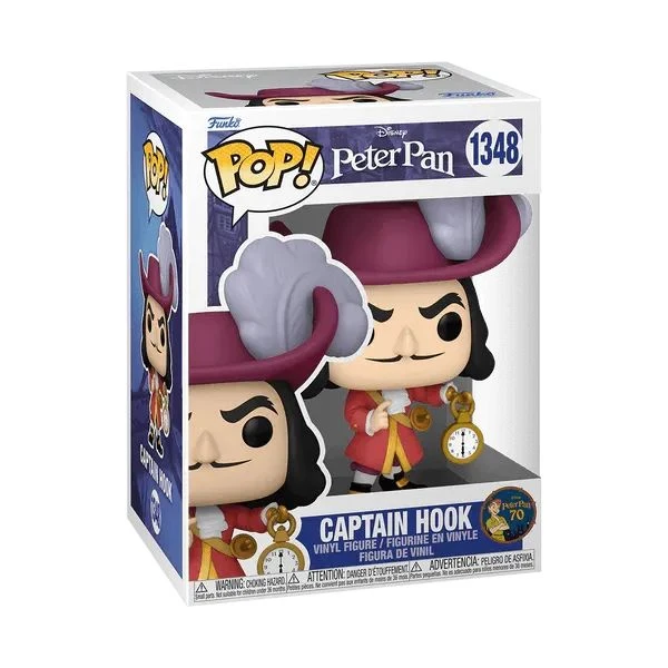 Funko POP! #1348 Disney: Peter Pan 70th - Captain Hook - Funko POP! - Obrázek 04DE000L01