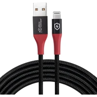 MicroConnect Safe Charge USB-A/Lightning napájecí kabel 12W 1,5m černý - Kabely a redukce
