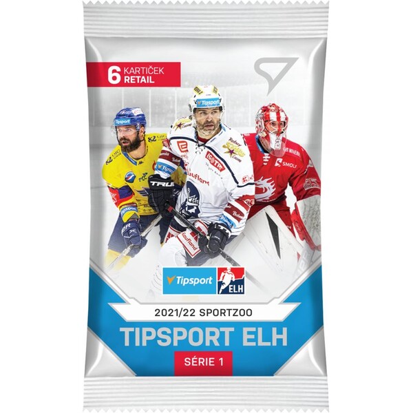 Hokejové karty SportZoo - Retail balíček Tipsport ELH 21/22 – 1. série