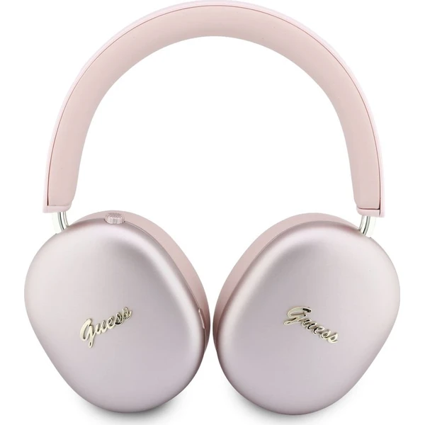 Guess Metallic Script Logo ENC bezdrátová sluchátka růžová - Sluchátka - Obrázek 04b1d29bad884d0a88490322eac569c8