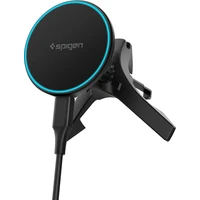 Spigen Essential Qi2/MagSafe držák do ventilace s nabíjením černý - Držáky