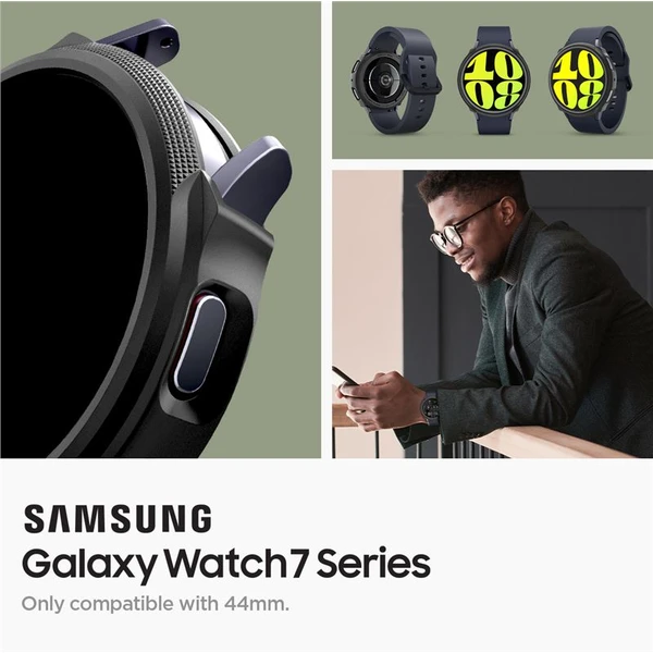 Spigen Liquid Air pouzdro Samsung Galaxy Watch7 (44mm) matně černé - Pouzdra - Obrázek 04eff6b98b104b2b9c06175675d5993b