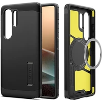 Spigen Tough Armor MagSafe kryt Samsung Galaxy S25 Ultra černý - Pouzdra