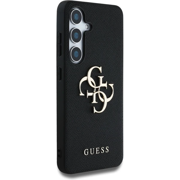 Guess PU Grained 4G Metal Logo kryt Samsung Galaxy S25 černý - Pouzdra - Obrázek 04faf9130dd14bfa9e70282059943f11