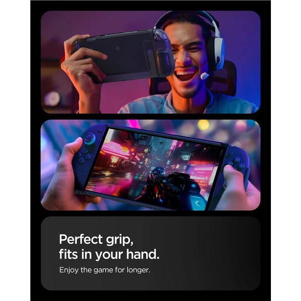 Spigen Dual Grip pouzdro Nintendo Switch 2 černé - Pouzdra - Obrázek 0524048c8c39466b9c23971cb3d23fb3