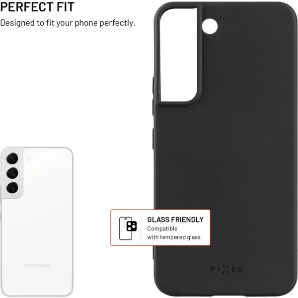 FIXED Story silikonový kryt Samsung Galaxy S22 5G černé - Pouzdra - Obrázek 0524f68d76ff4a6f95fb6f2a58d96053