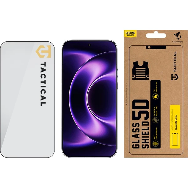 Tactical Glass Shield 5D sklo pro Xiaomi 17 Ultra černé - Ochranné folie a skla - Obrázek 0525c8e0917149ddaa7b4574995f036e