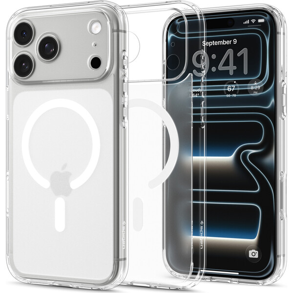 Spigen Ultra Hybrid MagSafe kryt iPhone 18 Pro/17 Pro frost white - Pouzdra - Obrázek 052813a0bad744e2a32cbc2a1e43e2b6